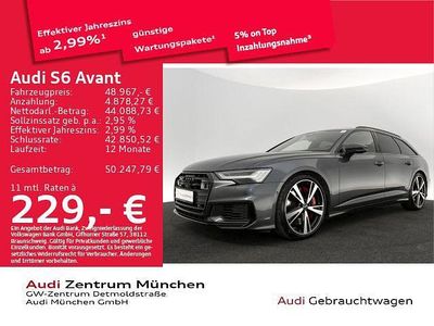 Gebraucht Audi S6 Ambiente 344 PS (253 kW) 2022 Daytonagrau perleffekt Kombi