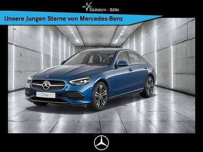 Metalliclack spektralblau Gebraucht 2022 Mercedes C300e Avantgarde Limousine | 27.996 € (Guter Preis)