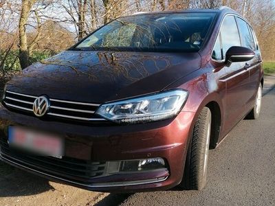 gebraucht VW Touran 2.0 TDI Highl, SD, Alu AHK el. Hk achtf.