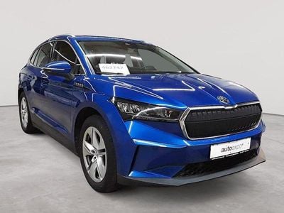 Race blau metallic Gebraucht 2021 Skoda Enyaq iV SUV | 21.590 € (Superpreis)