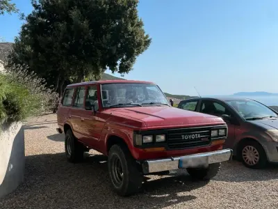 Gebraucht Toyota Land Cruiser 136 PS (100 kW) 1984 Rot SUV