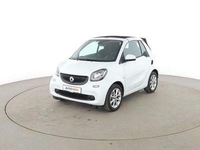 Gebraucht Smart ForTwo Cabrio Basis 71 PS (52 kW) 2019 Weiß Cabrio