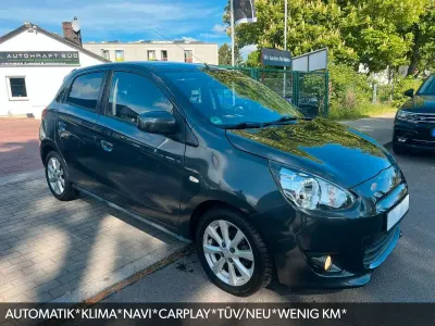 Gebraucht Mitsubishi Space Star 80 PS (58 kW) 2014 Grau Van / Kleinbus