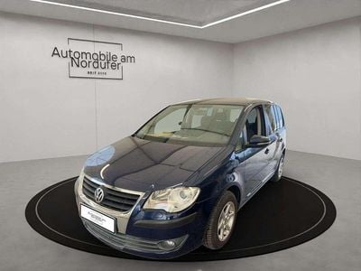 Gebraucht VW Touran Conceptline 105 PS (77 kW) 2009 Shadow blue metallic Van / Kleinbus