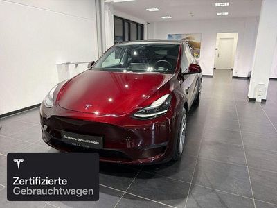 Rot Gebraucht 2024 Tesla Model Y Long Range AWD SUV | 40.100 € (Etwas zu teuer)