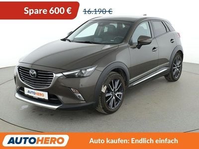 Gebraucht Mazda CX-3 Sports-Line 150 PS (110 kW) 2017 Braun SUV
