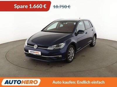 Gebraucht VW Golf VII Highline 150 PS (110 kW) 2019 Blau Limousine