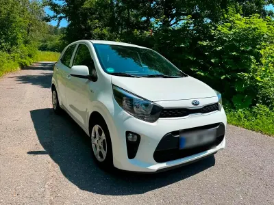 Gebraucht Kia Picanto Edition 7 67 PS (49 kW) 2019 Weiß Kleinwagen