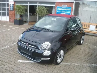 Gebraucht Fiat 500 Lounge 69 PS (50 kW) 2016 Schwarz Cabrio