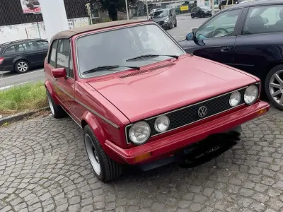 Gebraucht VW Golf Cabriolet 75 PS (55 kW) 1987 Rot Cabrio