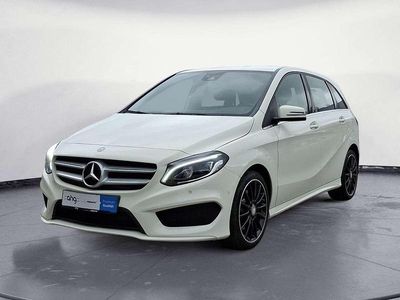 Gebraucht Mercedes B220 AMG line 184 PS (135 kW) 2015 Weiß Van / Kleinbus