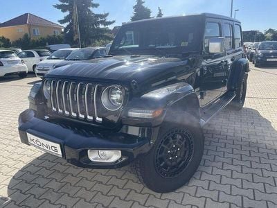 Second-hand Jeep Wrangler Sahara 381 CP (280 kW) 2023 Negru SUV