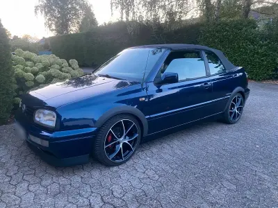Gebraucht VW Golf Cabriolet 96 PS (70 kW) 1996 Blau Cabrio