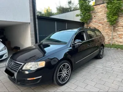 Gebraucht VW Passat 140 PS (102 kW) 2008 Schwarz Kombi