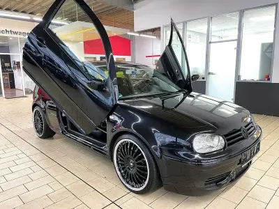 Brugt VW Golf IV Exclusive 421 HK (309 kW) 2002 Sort Sedan