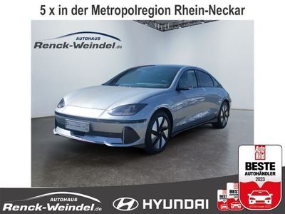 gebraucht Hyundai Ioniq 6 UNIQ 77.4 kWh digitale Außenspiegel Glasschiebedach HUD Navi Leder Memory Sitze
