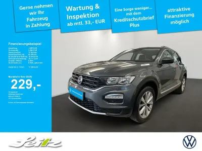 Brugt VW T-Roc Style 116 HK (85 kW) 2018 Grå SUV