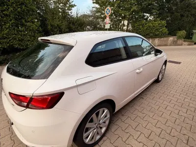 Gebraucht Seat Leon SC 86 PS (63 kW) 2013 Weiß Kleinwagen
