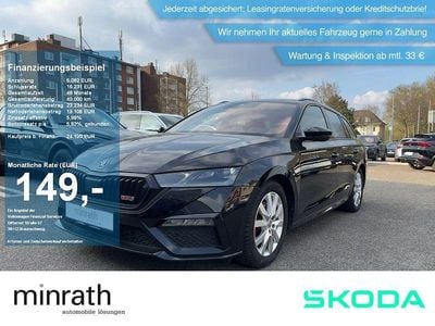 Usata Skoda Octavia RS 200 CV (147 kW) 2021 Nero Station wagon