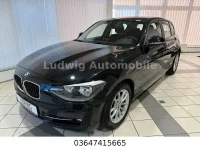 Gebraucht BMW 116 Sport Line 136 PS (100 kW) 2012 Schwarz Kleinwagen