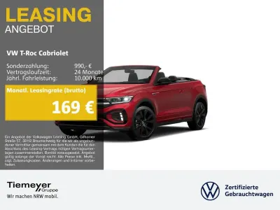 Gebraucht VW T-Roc Cabriolet R-line 150 PS (110 kW) 2025 Rot Cabrio