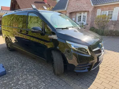 Gebraucht Mercedes V250 AMG 190 PS (139 kW) 2022 Schwarz Van / Kleinbus