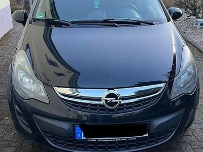 Gebraucht Opel Corsa 87 PS (63 kW) 2014 Schwarz Kleinwagen