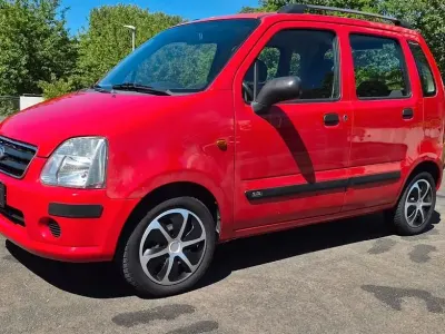 Gebraucht Suzuki Wagon R+ 94 PS (69 kW) 2004 Rot Van / Kleinbus