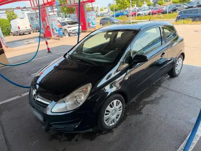 Gebraucht Opel Corsa 60 PS (44 kW) 2007 Schwarz Kleinwagen
