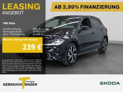 Gebraucht VW Polo R-line 95 PS (69 kW) 2024 Schwarz Kleinwagen