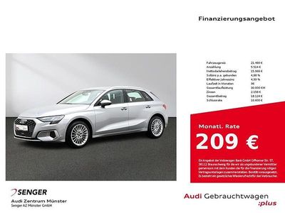 Second-hand Audi A3 Advanced 110 CP (80 kW) 2021 Argintiu Berlinǎ