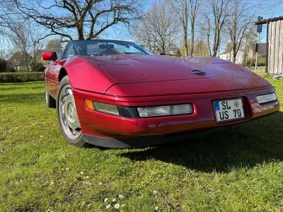 Brugt Chevrolet Corvette C4 LT 281 HK (206 kW) 1996 Rød Cabriolet