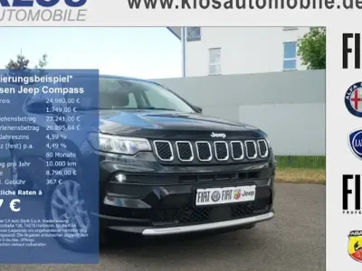 Gebraucht Jeep Compass Altitude 131 PS (96 kW) 2024 Schwarz SUV