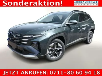 Neu Hyundai Tucson Trend 150 PS (110 kW) 2026 Cypress green mineraleffekt SUV