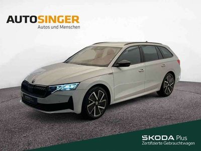 Moonweiß perleffekt Gebraucht 2024 Skoda Octavia SportLine Kombi | 35.880 € (Etwas zu teuer)