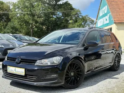 Gebraucht VW Golf VII Comfortline 110 PS (80 kW) 2014 Schwarz Kombi