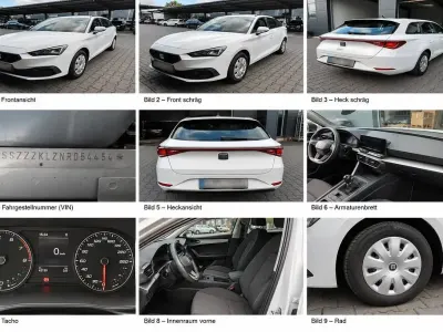 Gebraucht Seat Leon Reference 90 PS (66 kW) 2022 Weiß Limousine