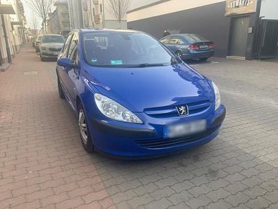 Usata Peugeot 307 107 CV (78 kW) 2003 Blu Utilitaria