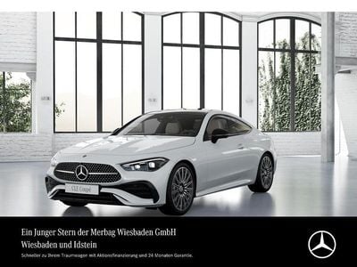 Opalithweiß Gebraucht 2024 Mercedes CLE450 AMG line Coupé | 67.890 € (Fairer Preis)