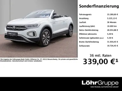 Gebraucht VW T-Roc Cabriolet Goal 150 PS (110 kW) 2025 Weiß Cabrio