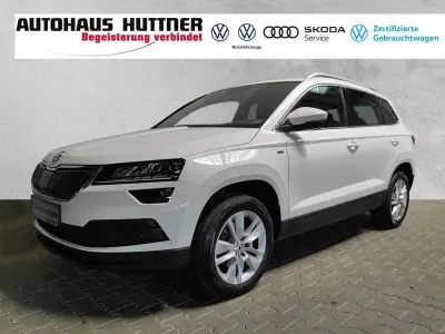 Gebraucht Skoda Karoq Ambition 150 PS (110 kW) 2021 Candyweiß SUV