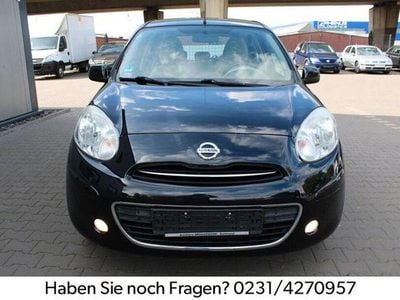 Gebraucht Nissan Micra Visia 80 PS (58 kW) 2012 Schwarz Kleinwagen