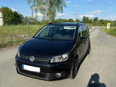 Gebraucht VW Touran 105 PS (77 kW) 2012 Schwarz Van / Kleinbus