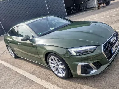 Gebraucht Audi A5 S-Line 204 PS (150 kW) 2022 Grün Coupé