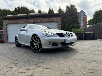 Gebraucht Mercedes SLK200 Edition 163 PS (119 kW) 2007 Silber Cabrio