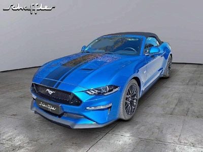 Gebraucht Ford Mustang GT Convertible 450 PS (330 kW) 2020 Velocityblau metallic Cabrio