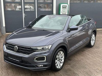 Gebraucht VW T-Roc Cabriolet R-line 150 PS (110 kW) 2020 Grau Cabrio