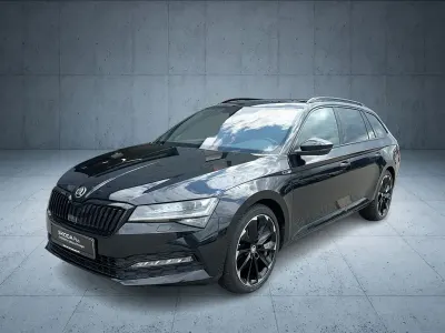 Gebraucht Skoda Superb SportLine 200 PS (147 kW) 2023 Schwarz Kombi