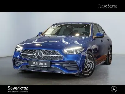 Gebraucht Mercedes C180 AMG 170 PS (125 kW) 2023 Blau Limousine