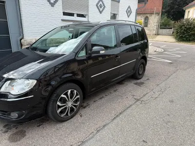 Gebraucht VW Touran Highline 170 PS (125 kW) 2008 Schwarz Van / Kleinbus